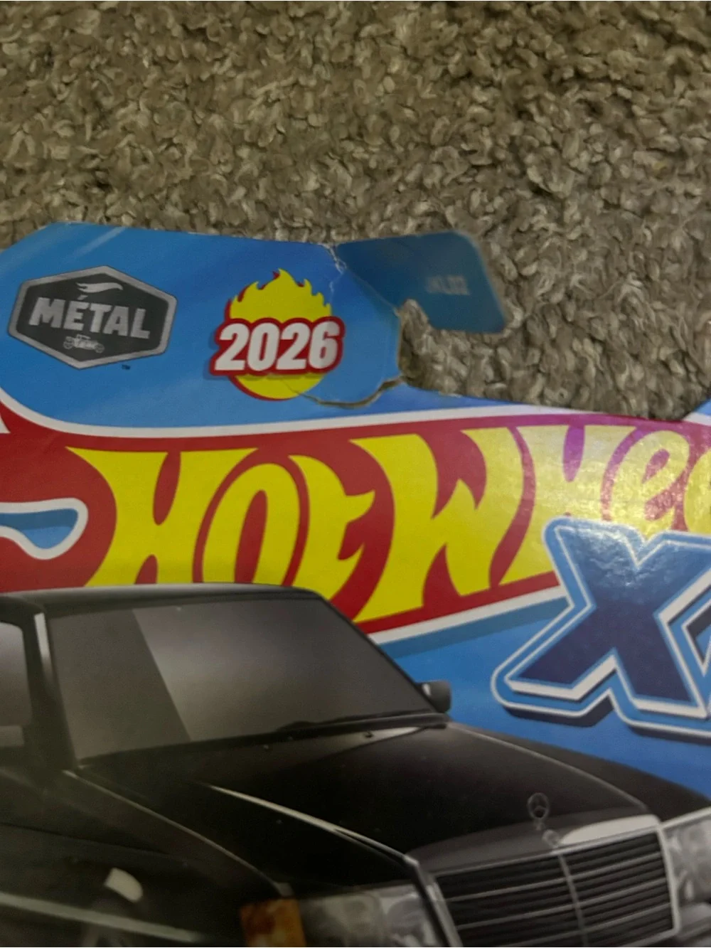 XL 1991 Mercedes-Benz 500E Hot Wheels Car - Black New in Box. (Read description)